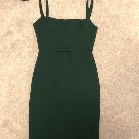 Forest Green BodyCon Dress - Picture 1 of 3